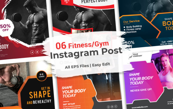 06 Fitness, Gym Instagram Post Template: A Practical Guide to Professional Social Media Design