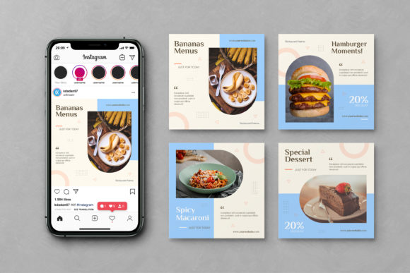 Elevating Culinary Branding with a Professional Food Social Media Banner Post