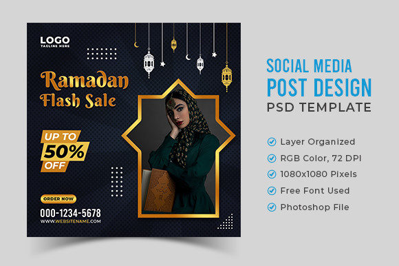 Elevating Your Brand with Professional Ramadan Fashion Sale Social Media Post Templates