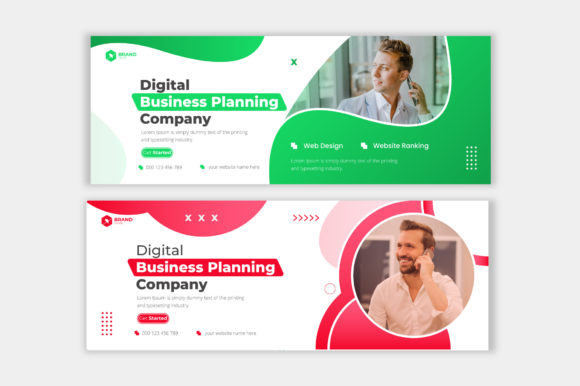 Evaluating Modern Business Facebook Cover Banner Designs for Professional Branding