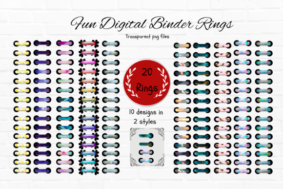 Fun Digital Planner Binder Ring Coils: Elevating Your DIY Planning Workflow