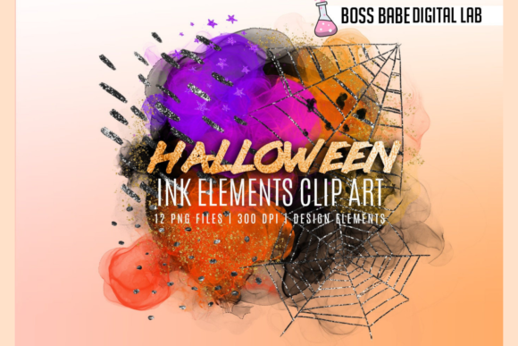 Halloween Ink Elements: A Practical Guide to High-Resolution Digital Clipart for Professional Design