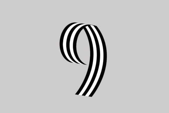 Number Four Vector Text Effect Design Guide