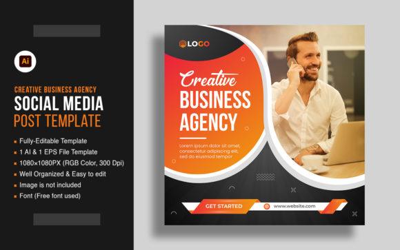 Professional Social Media Instagram Post Web Banner